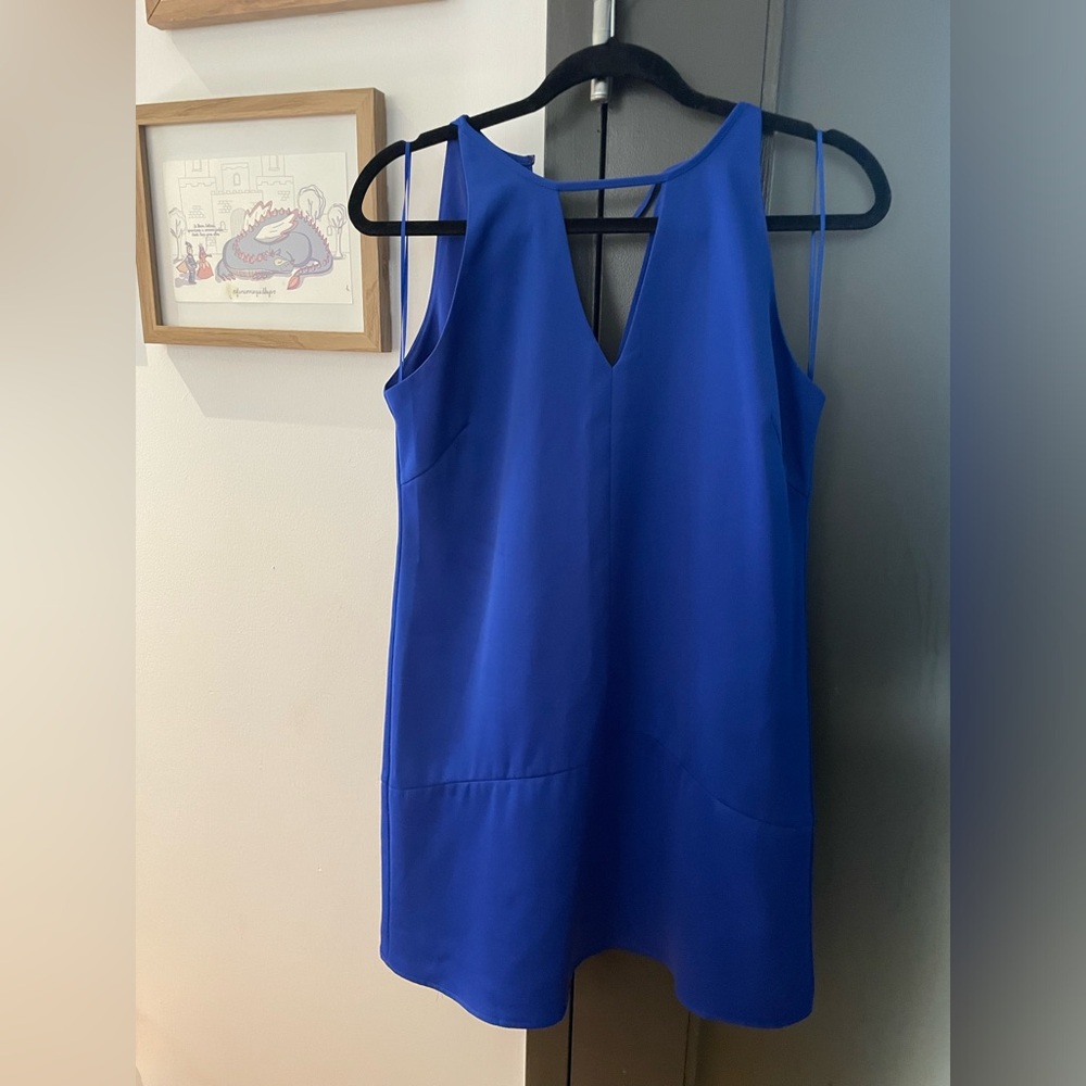 Blue minidress